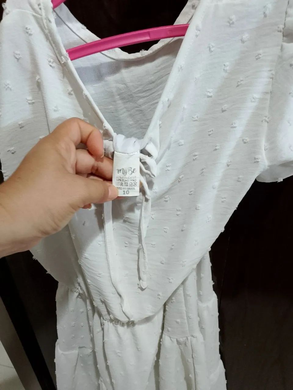 Vestido branco para ABC  - Foto 5