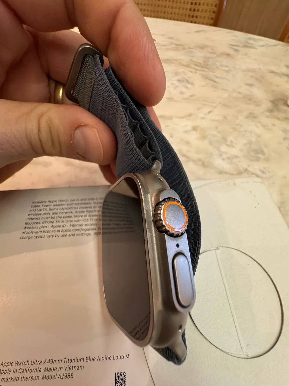 Apple Watch Ultra 2 49 titânio  - Foto 3