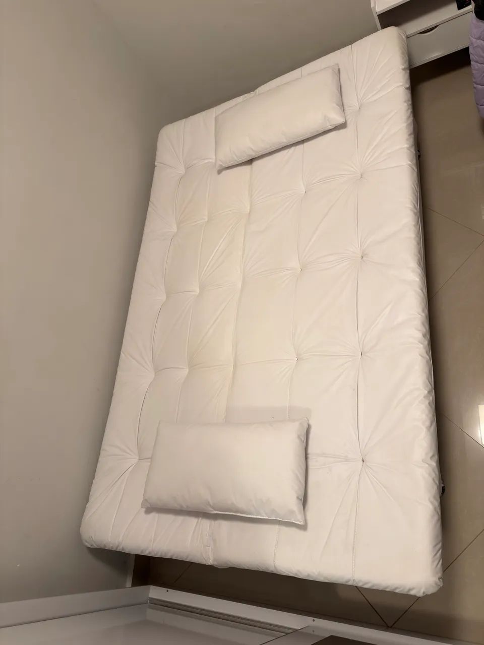 Sofá-cama Branco  - Foto 3
