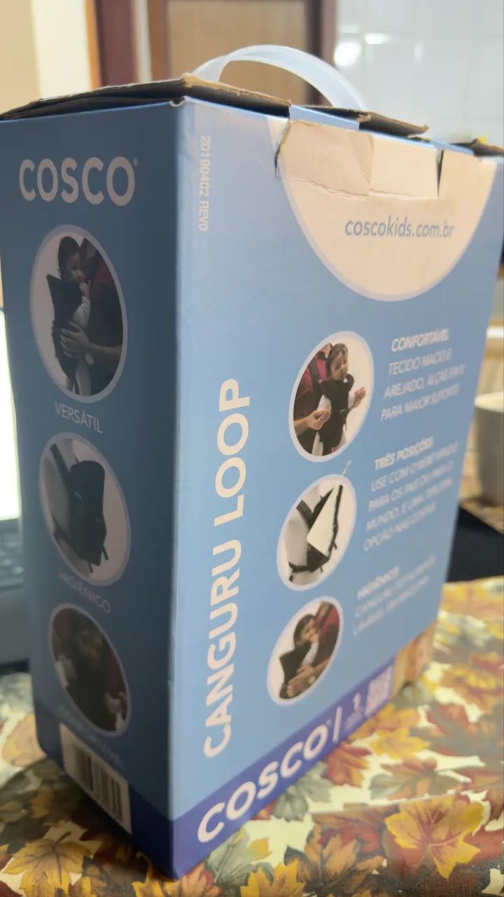 Canguru Cosco Preto