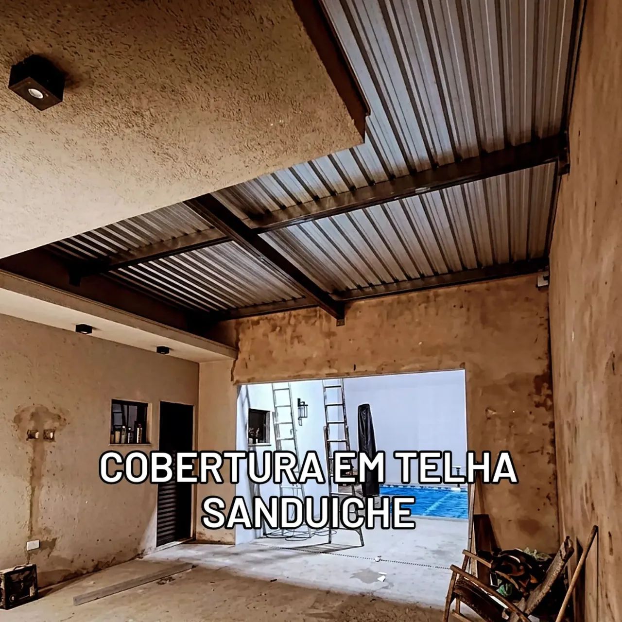 Coberturas em telha Sanduiche