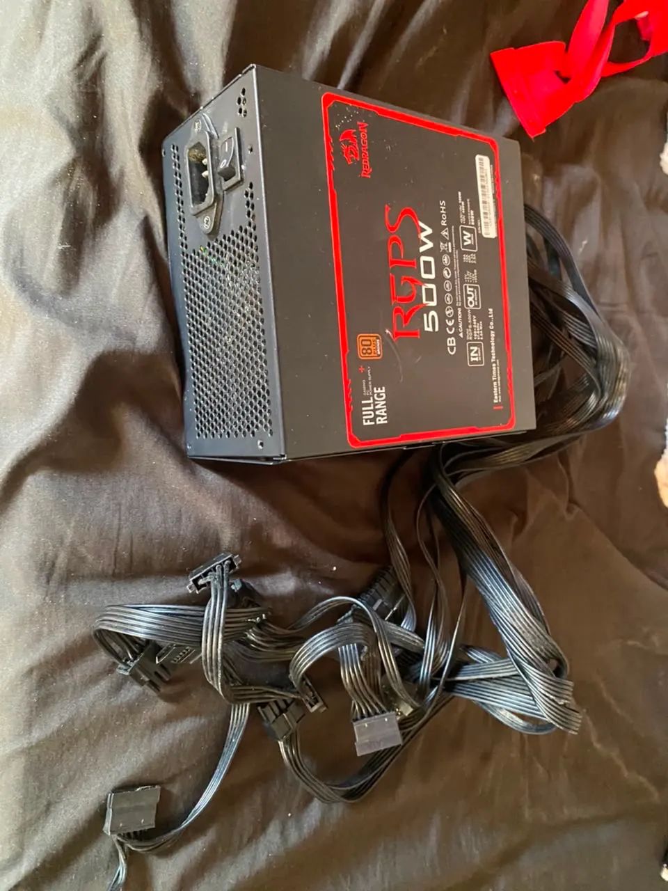 Fonte red dragon 500w  - Foto 3