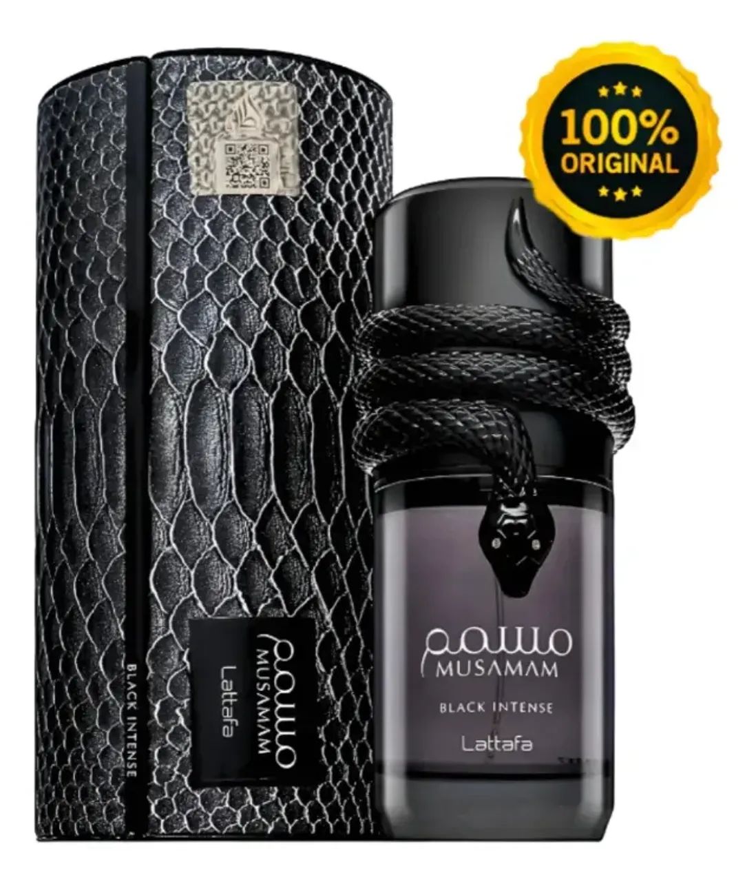 Perfume Árabe Lattafa Musamam Black Intense Edp 100ml - Foto 4