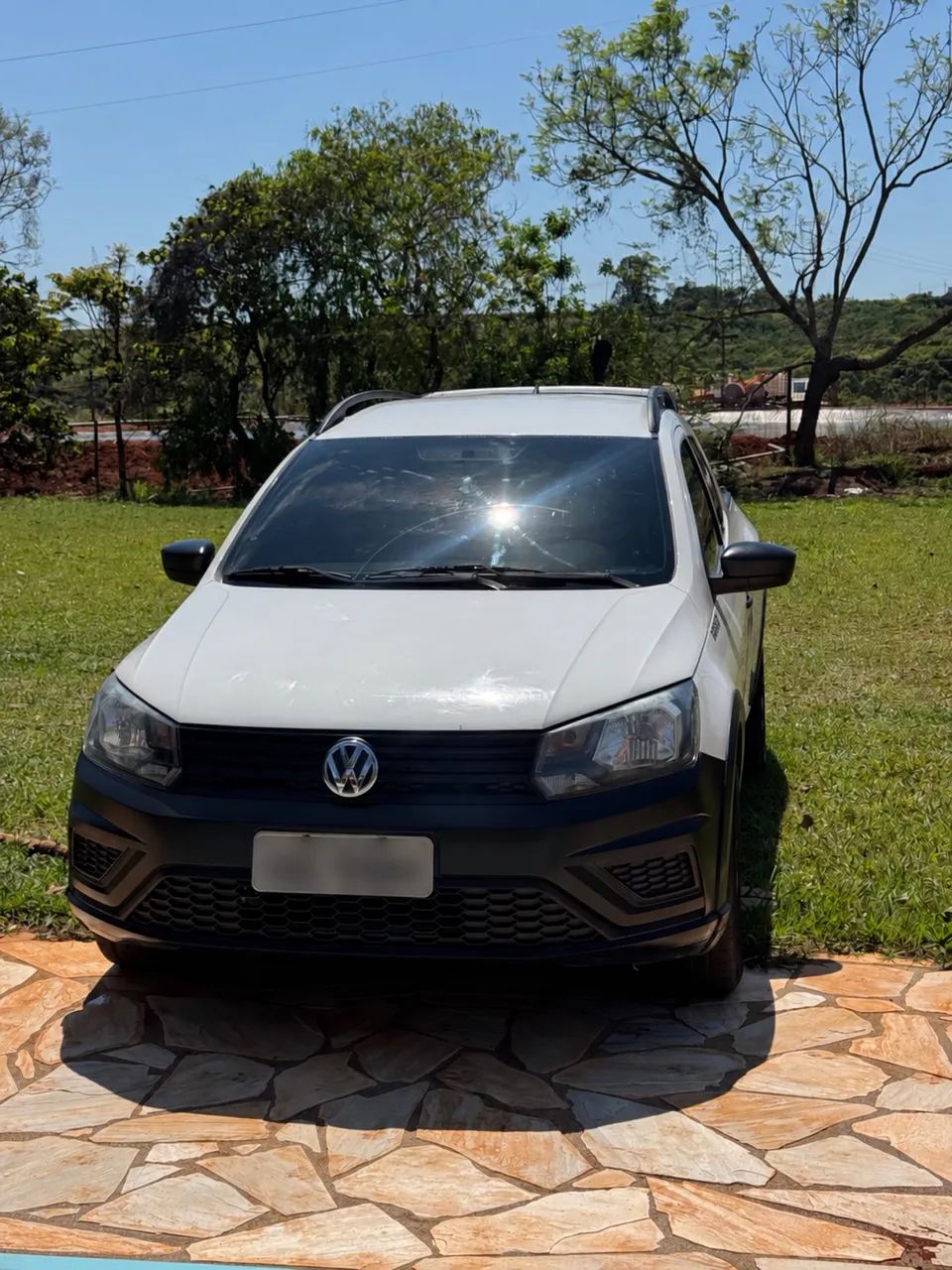 Volkswagen Saveiro Robust 1.6 Total Flex 8V CD 2018 - Foto 2