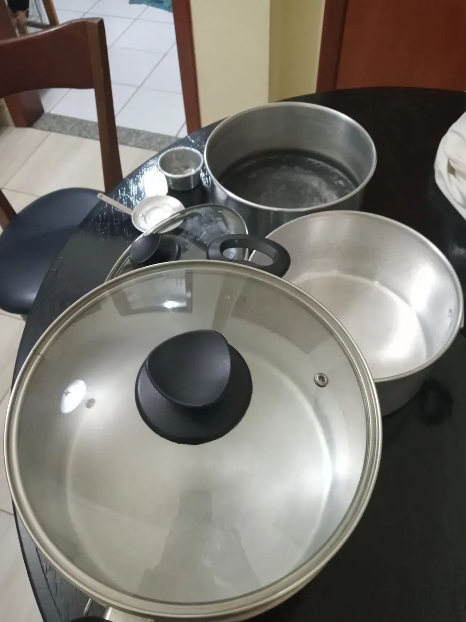 Conjunto de doze rechauds