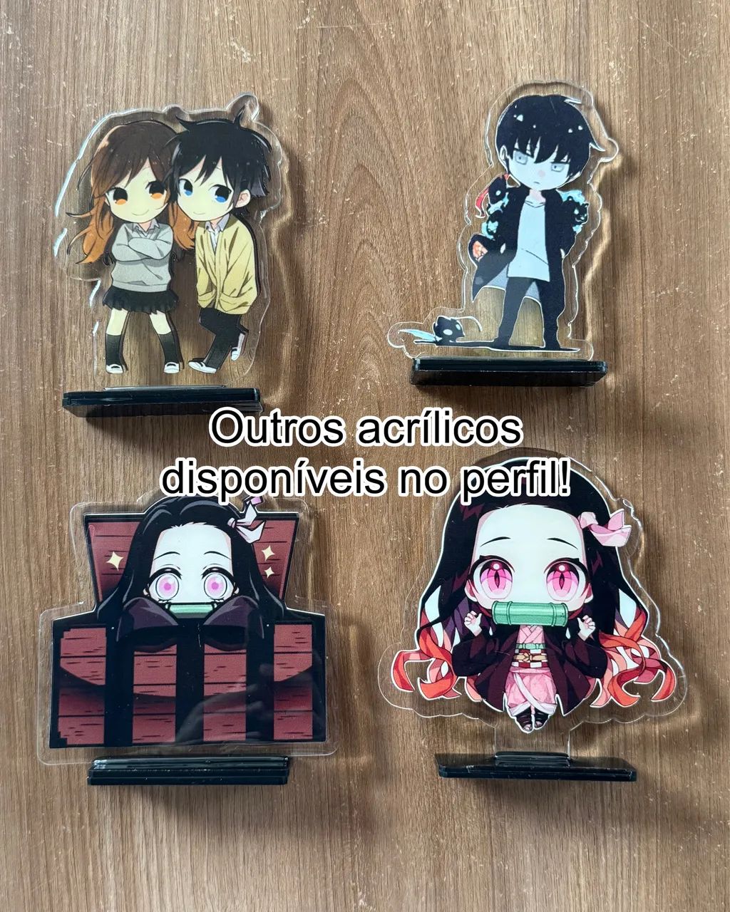 Stand de acrílico anime - horimiya - 11 cm - Foto 5