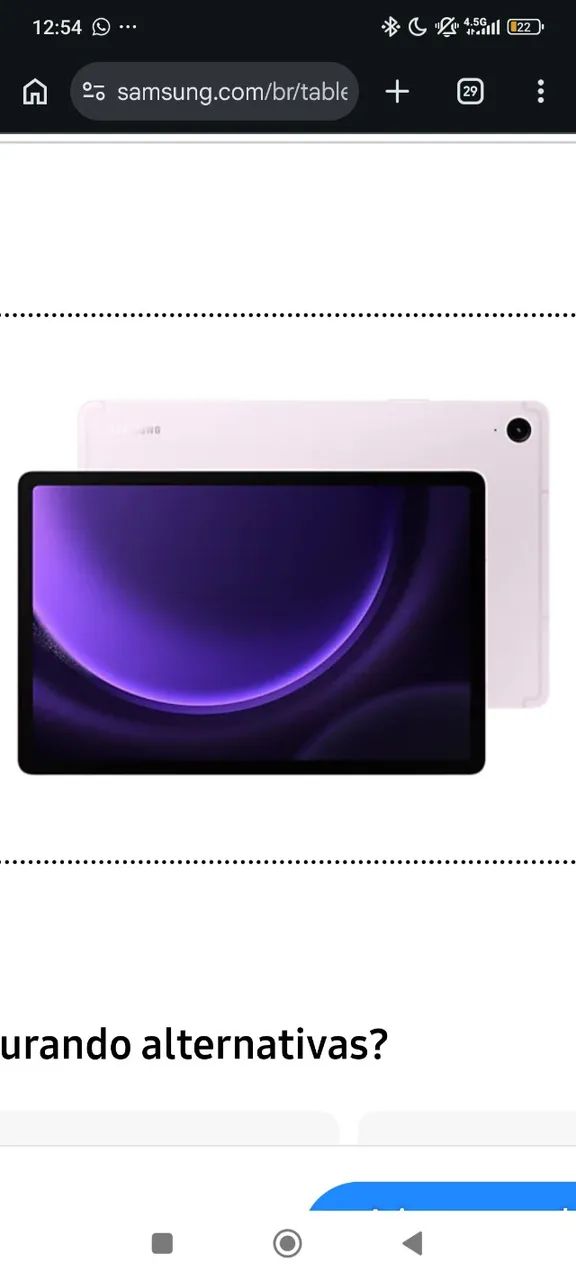 TABLET SAMSUNG 
