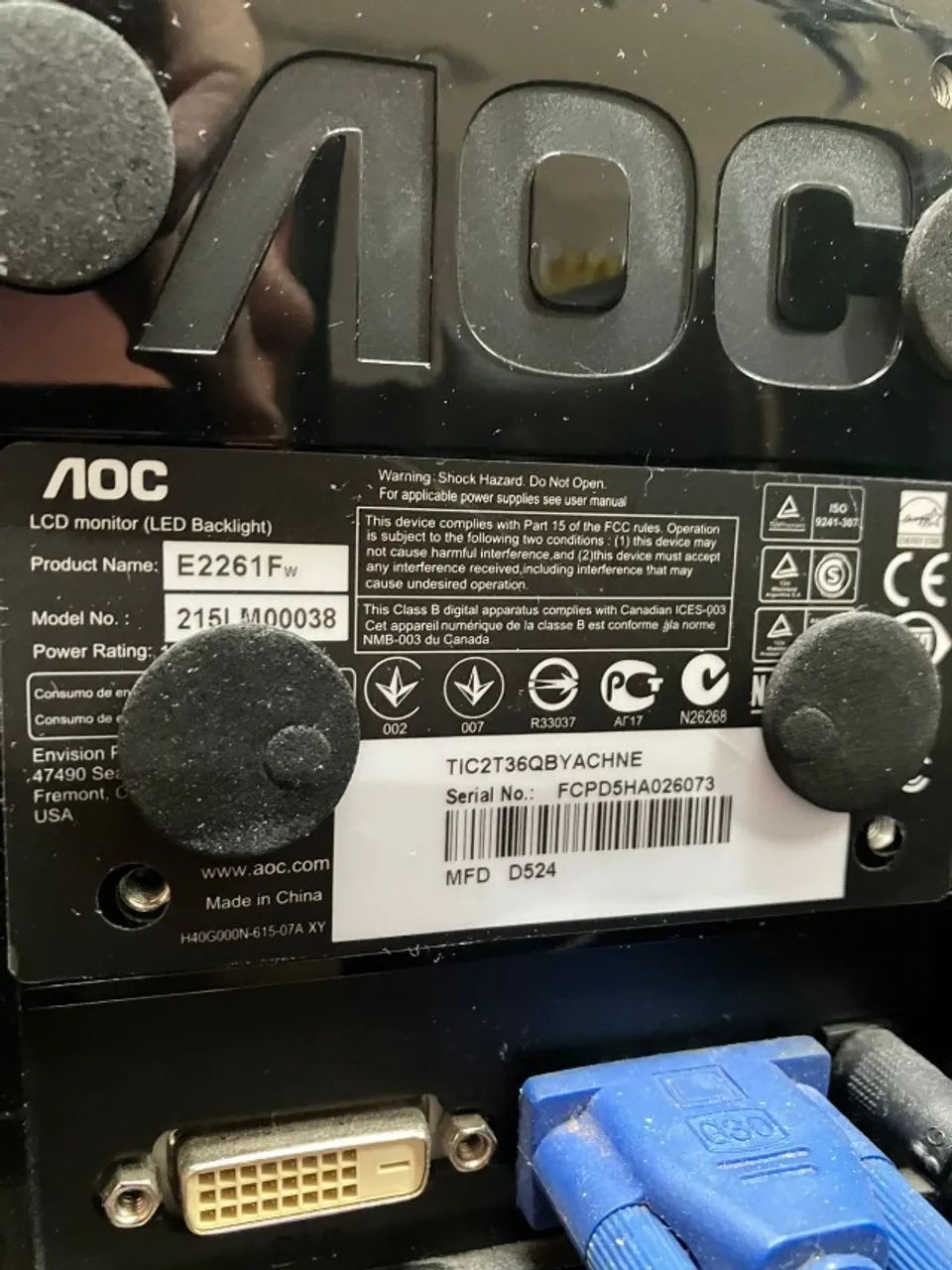 Monitor AOC 21,5 - Foto 2