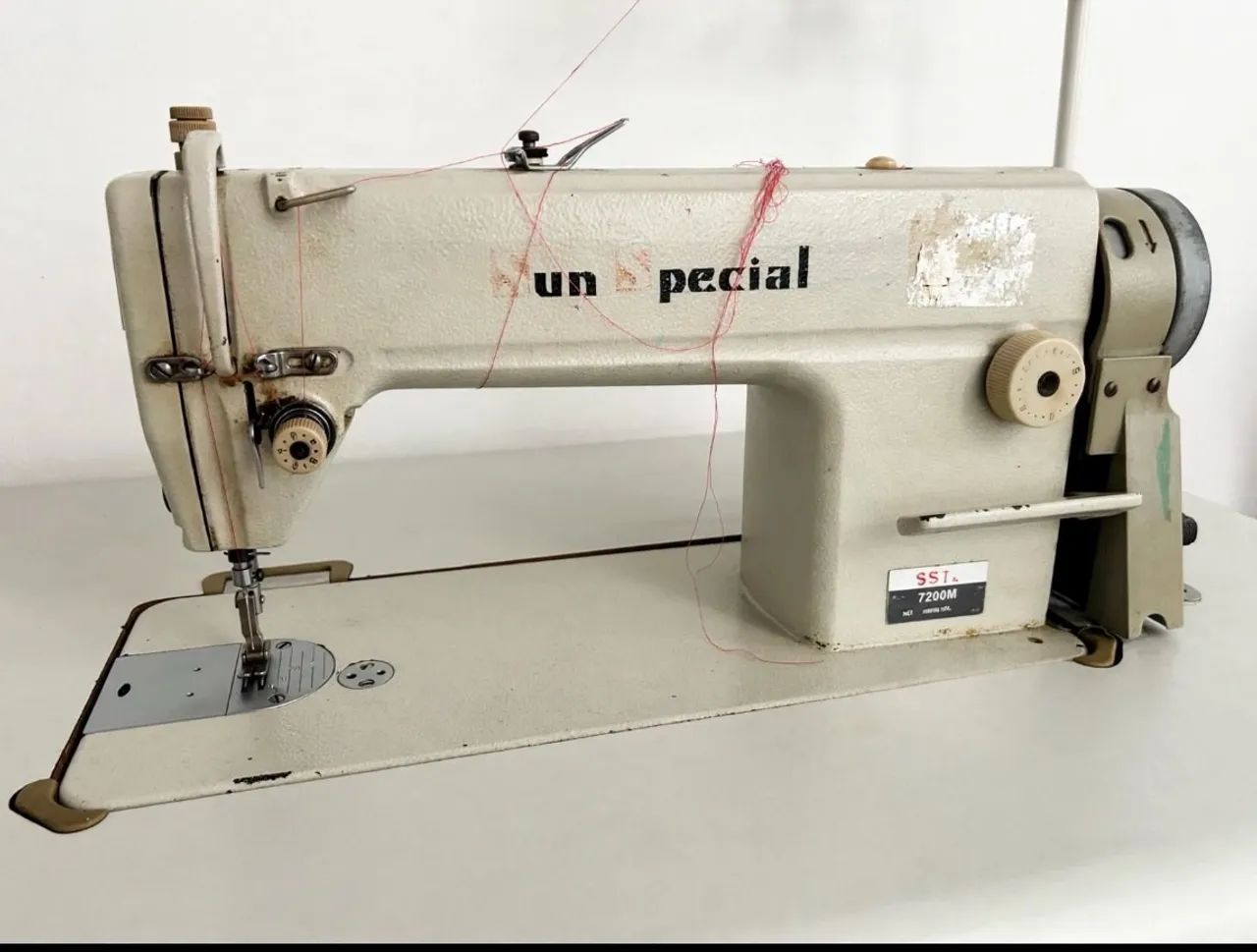 Mesa+cabeçote da reta industrial 