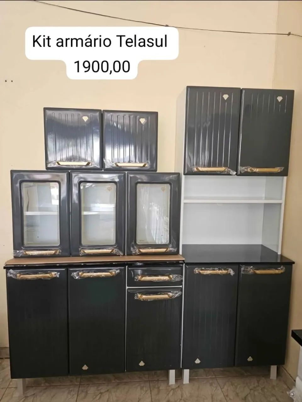 KIT ARMÁRIO DE COZINHA NOVO