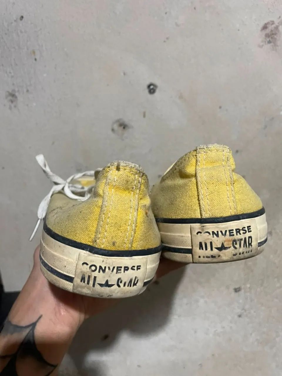 Converse All Star Amarelo (Numero 39) - Foto 2