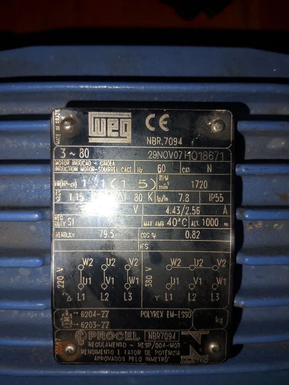 Motor ar-condicionado