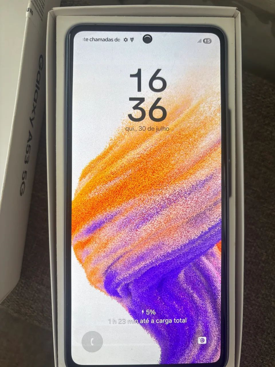 Galaxy A53 5G (com película e capinha) - Foto 4