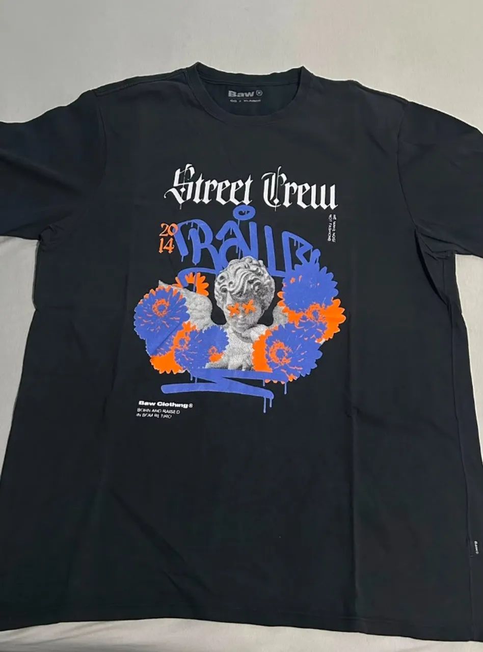 camiseta Baw estampa 