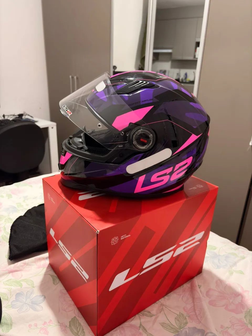 Ls2 tank roxo - Foto 2