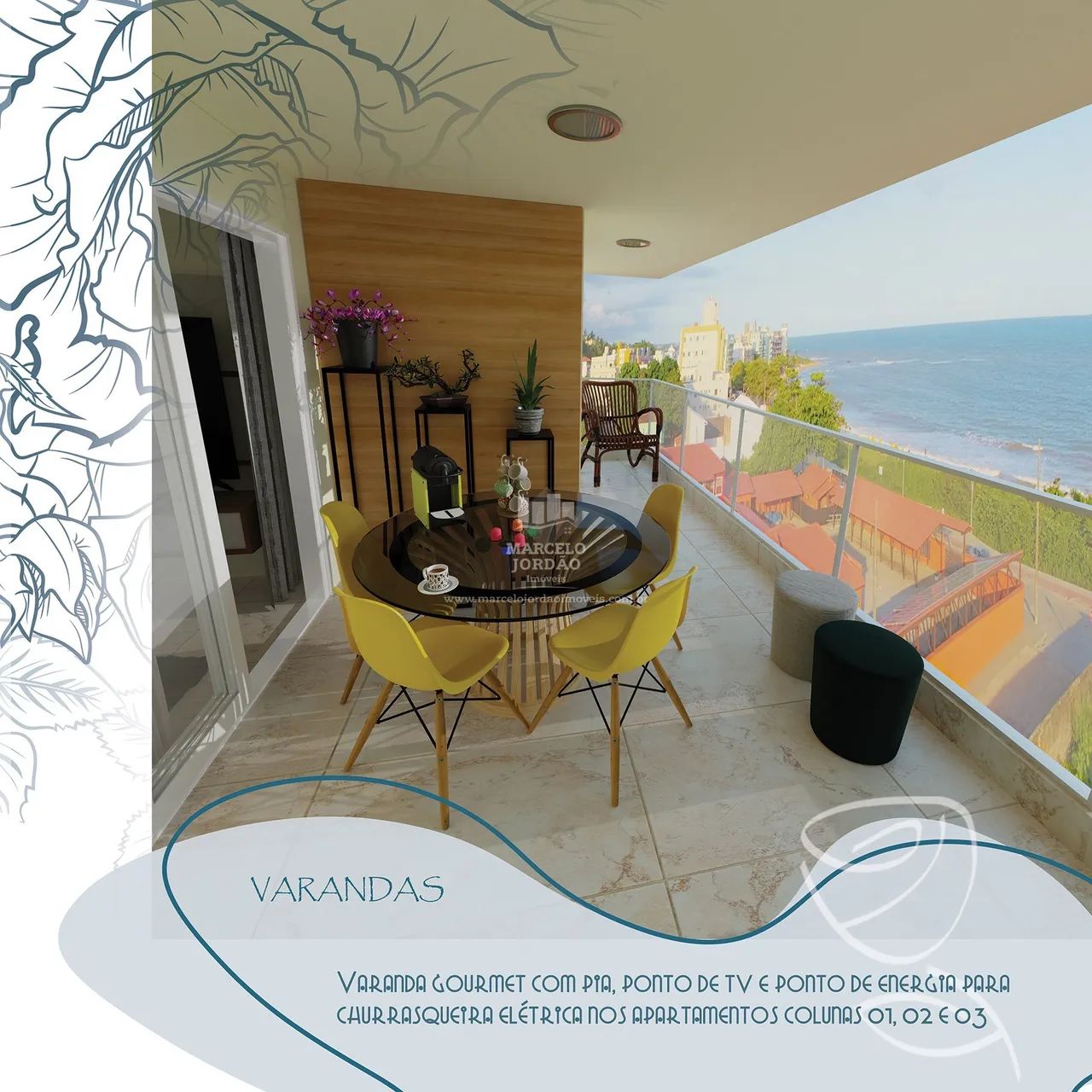 Apartamento em Castelhanos - 2 ou 3 quartos com suíte - 1 quadra do mar - Foto 2