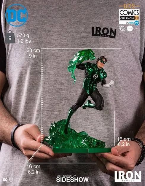 Green Lantern ( Lanterna Verde ) - DC Comics - Art Scale 1/10 Exclusive - Iron Studios