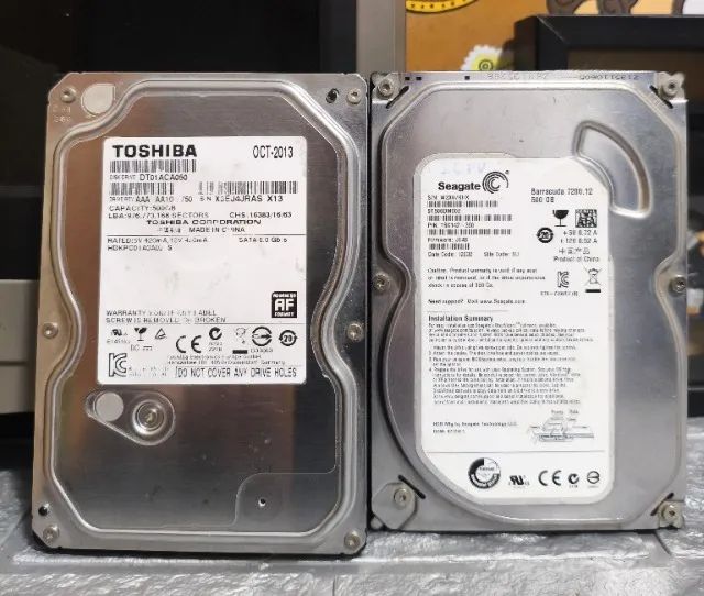 Vendo 2 Hds de 500GB (Total 1TB) - Foto 2