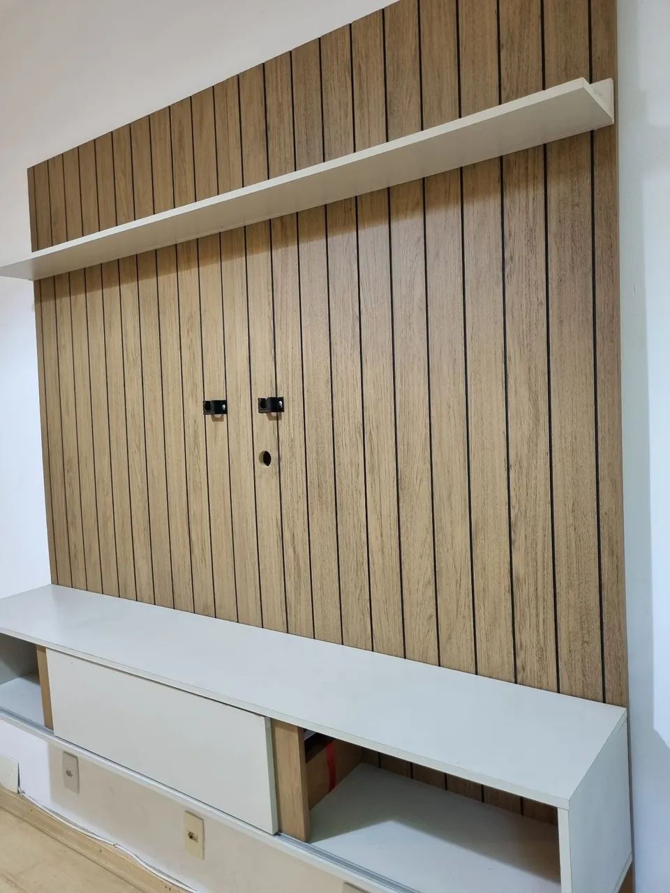 Rack mais painel ripado - Foto 3