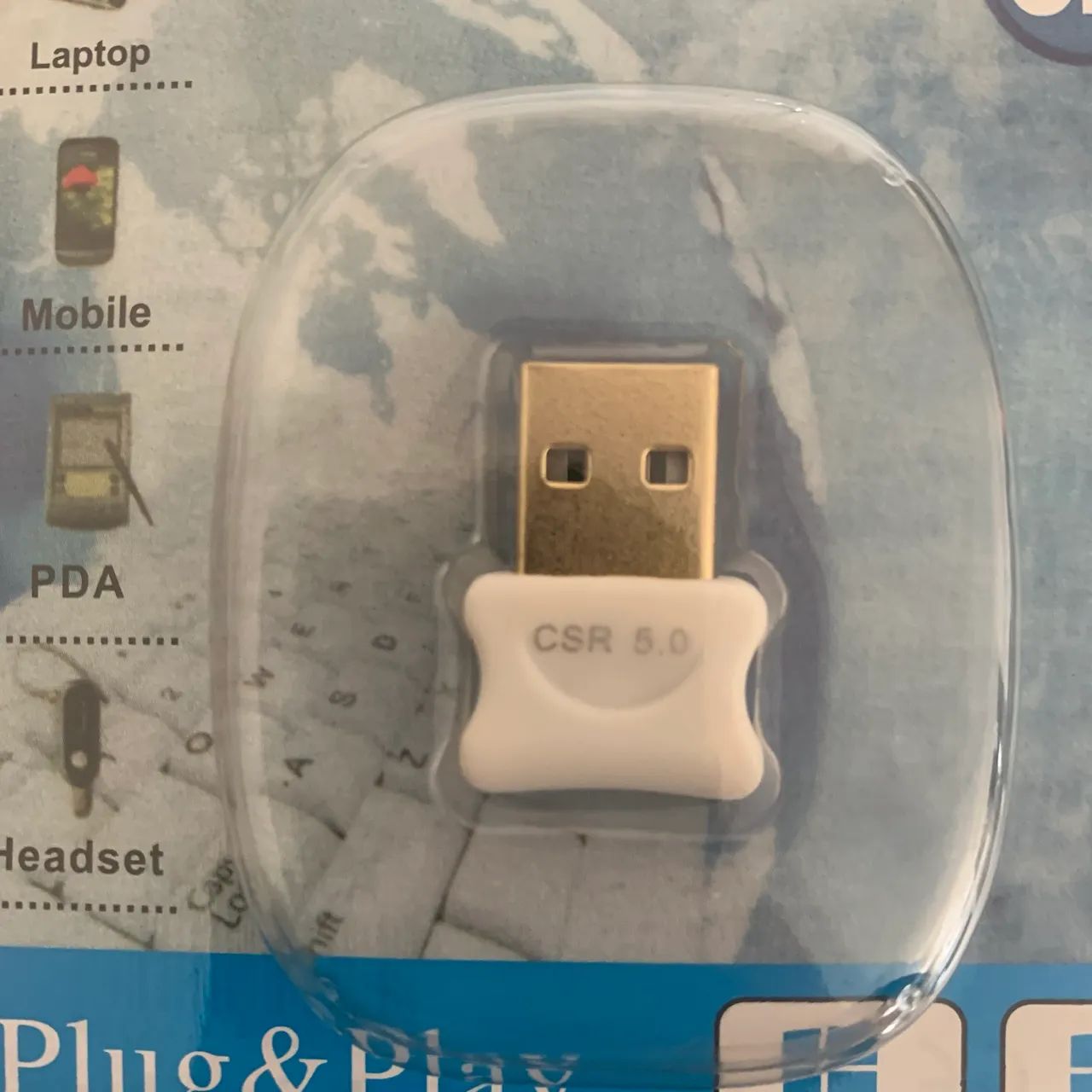Adaptador Bluetooth 5.0 para PC e Notebook - Novo e com garantia   - Foto 3
