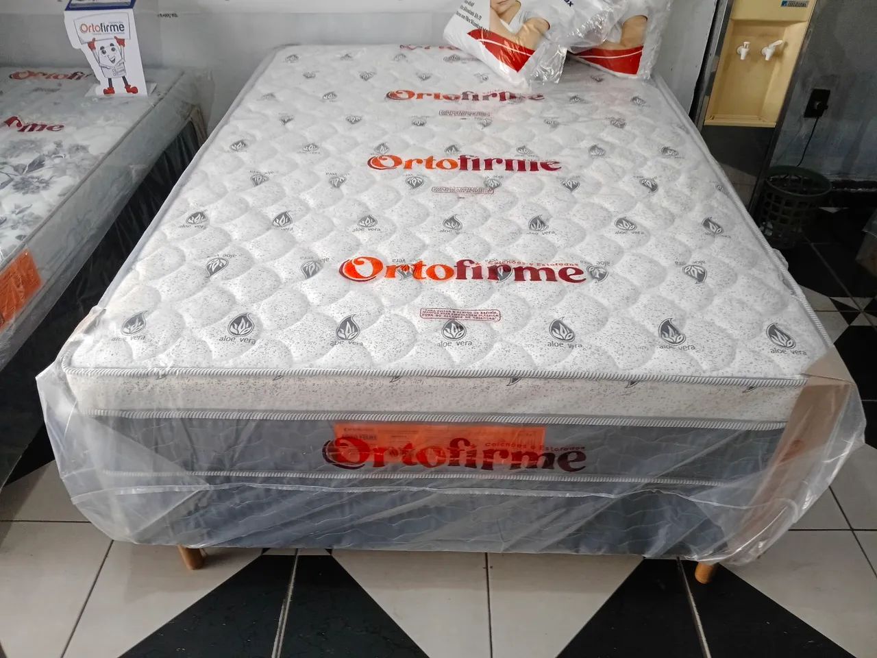 CAMA BOX CASAL DE MOLAS ENSACADAS  - Foto 2