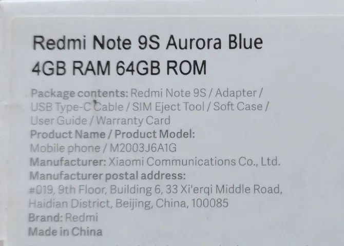 Xiaomi Note 9S 64Gb - Foto 3