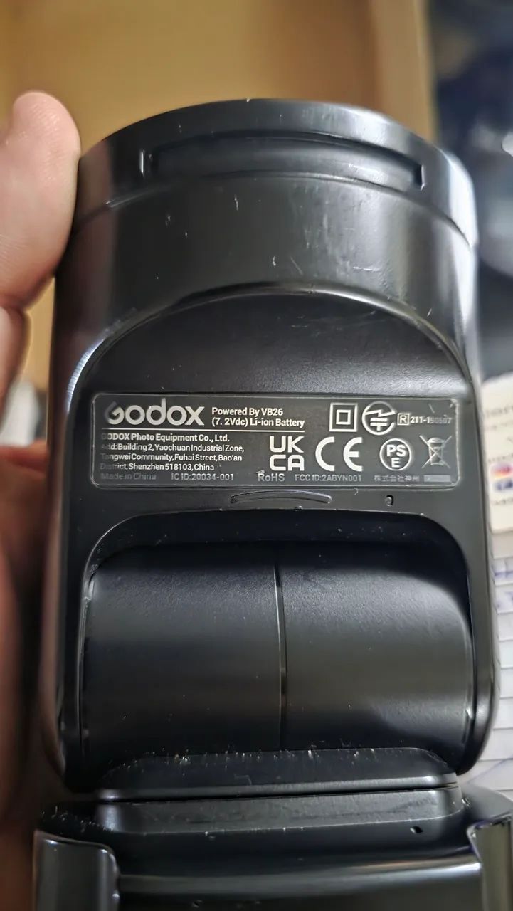 Flash Godox V1c - Foto 4