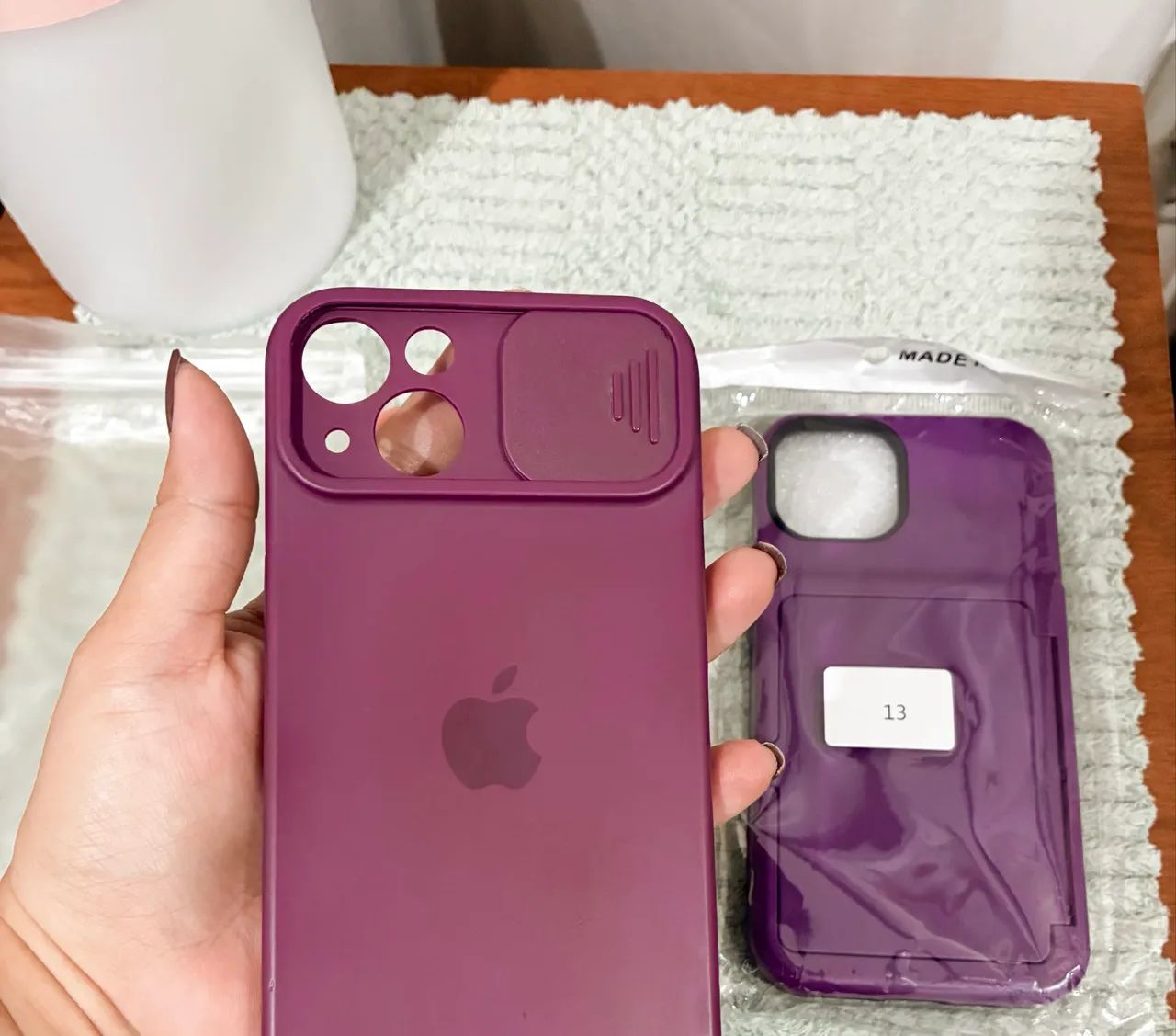 3 Capa para iPhone 13 + 4 película  - Foto 3