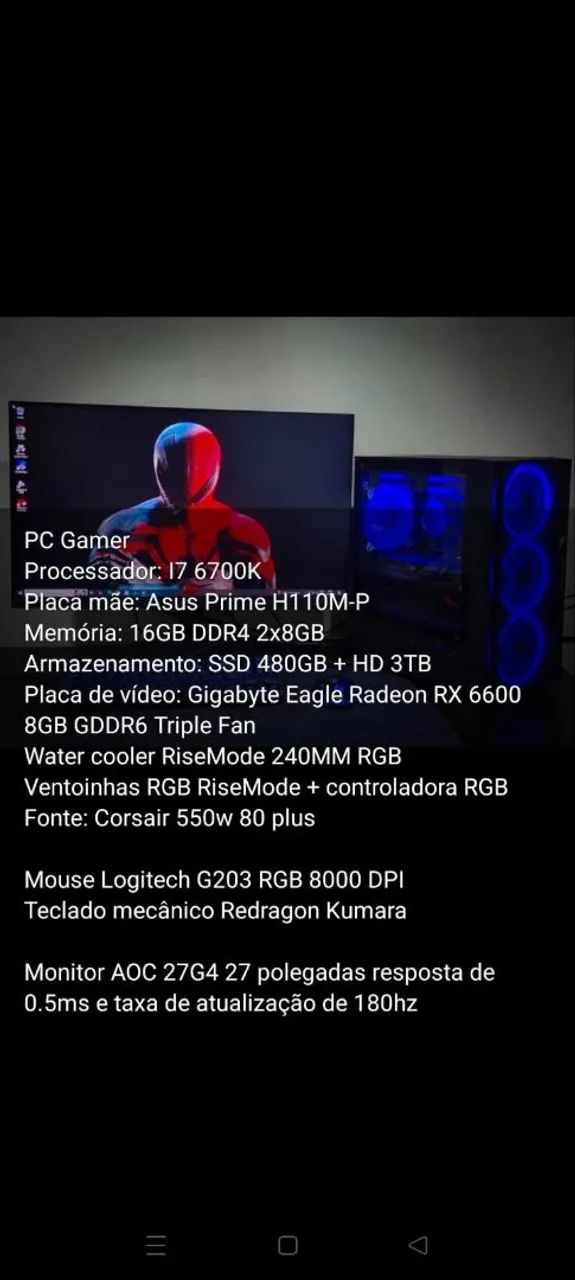 Notebook e Pc gamer seminovos - Foto 4