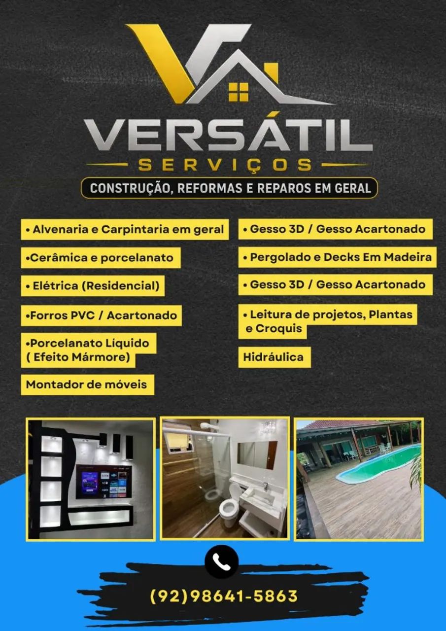 Construção reformas e reparos 