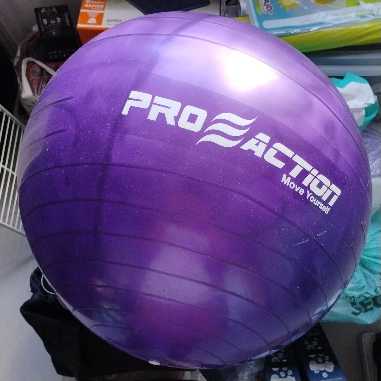 Bola Pilates Pro Action roxa 