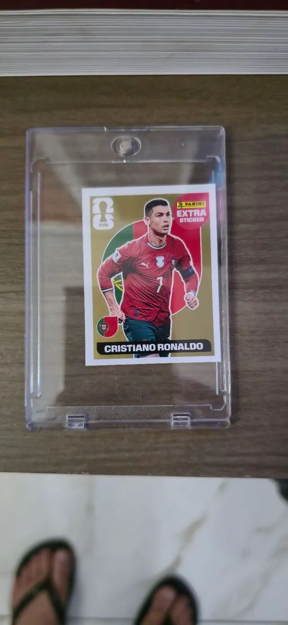 Figurinha Gold Cristiano Ronaldo  - Foto 4