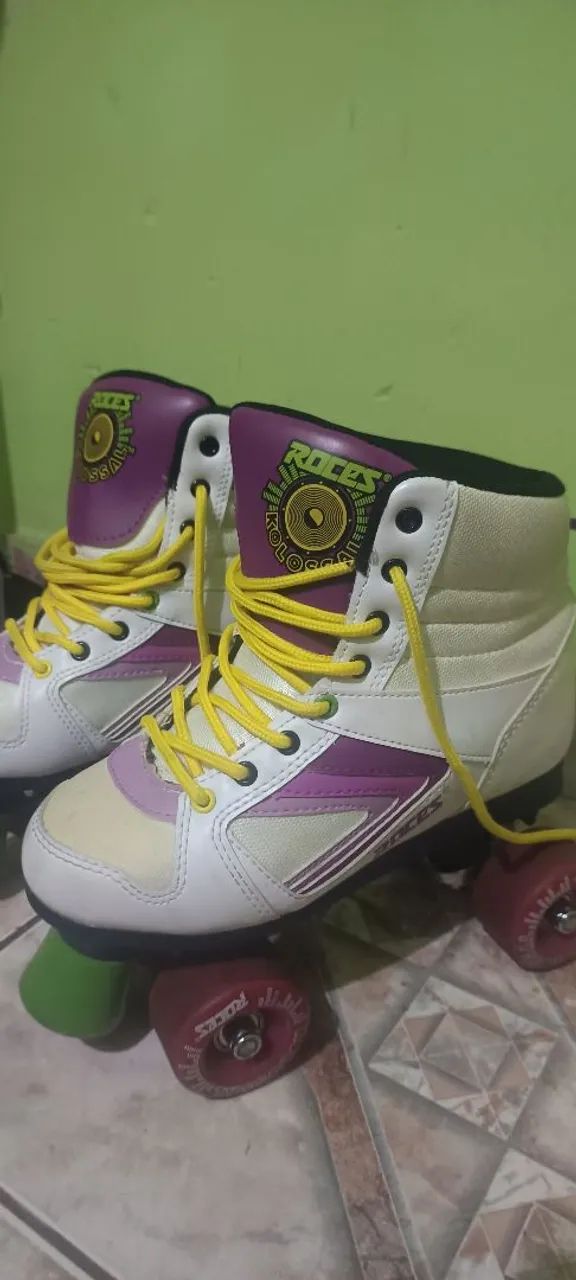 Patins Roces Kolossal - tamanho 35 - Foto 3