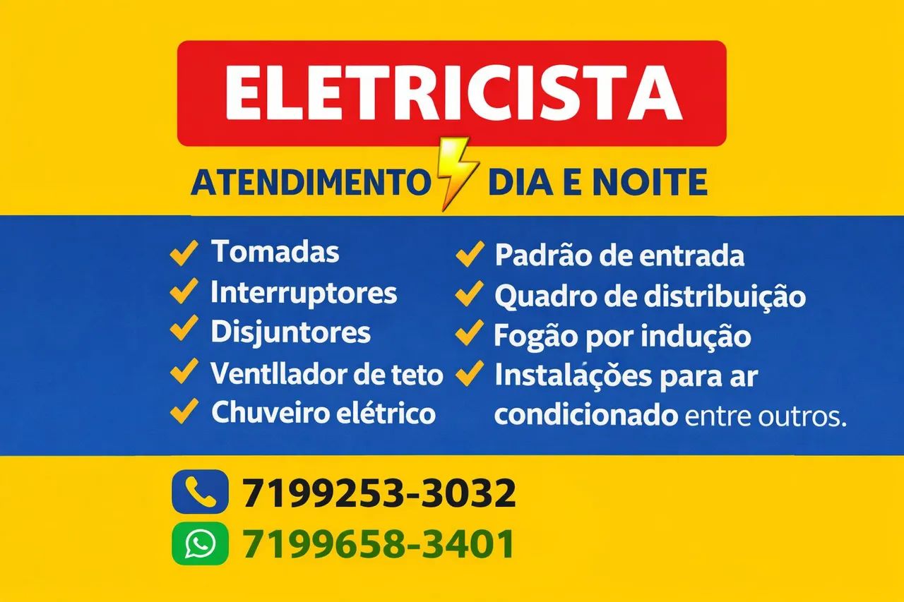 Serviços elétricos ! ? * ¡ ¿