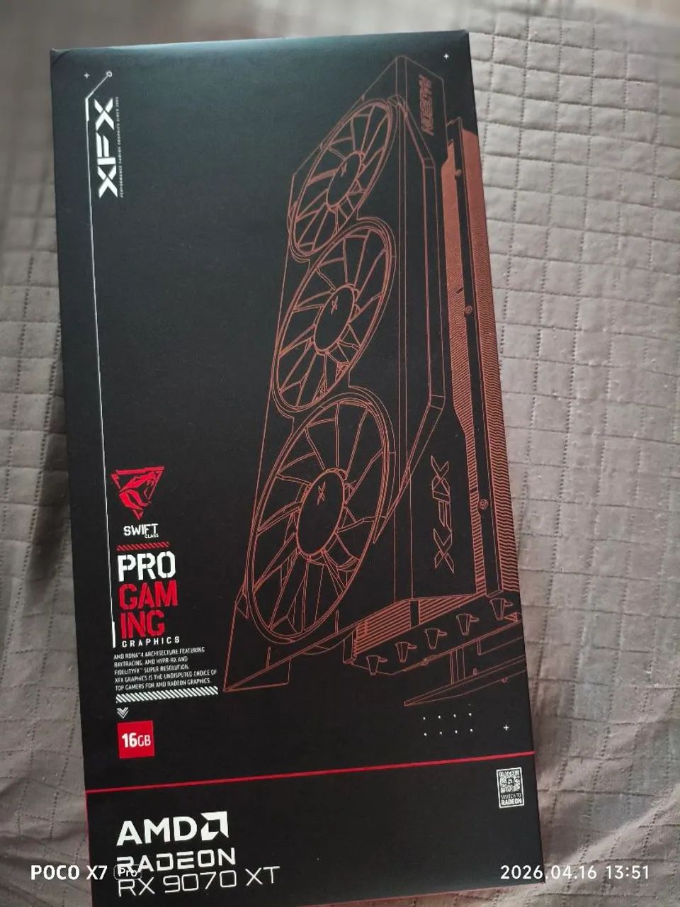 Placa de video rx 9070xt 