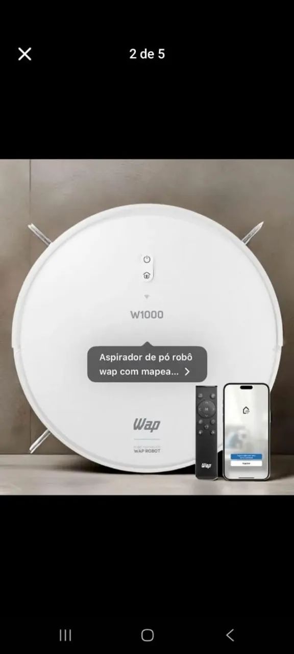 Robô Aspirador de Pó  - Foto 2
