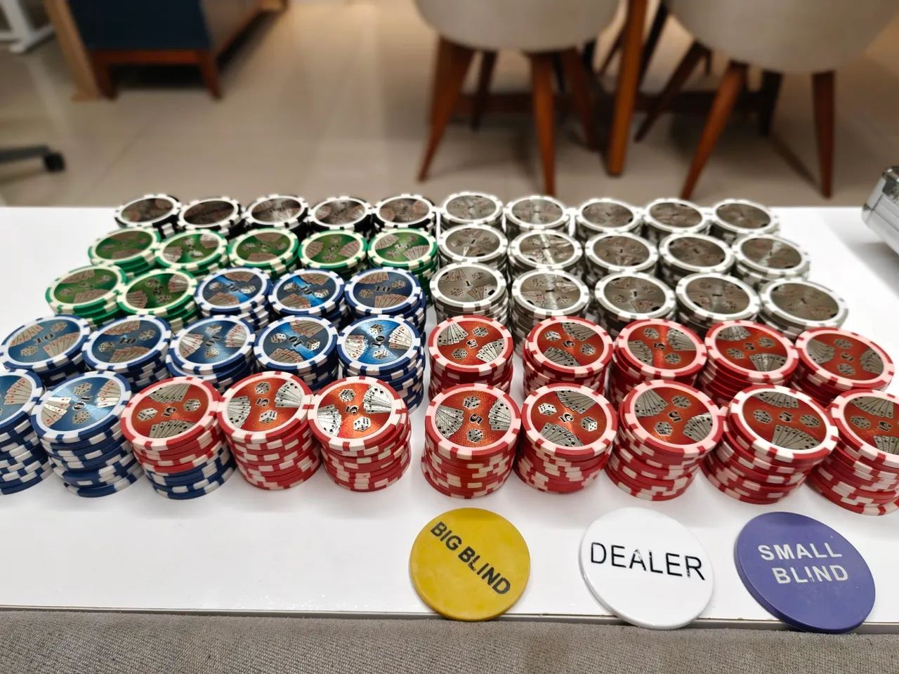 Maleta de poker 500 fichas - Foto 2