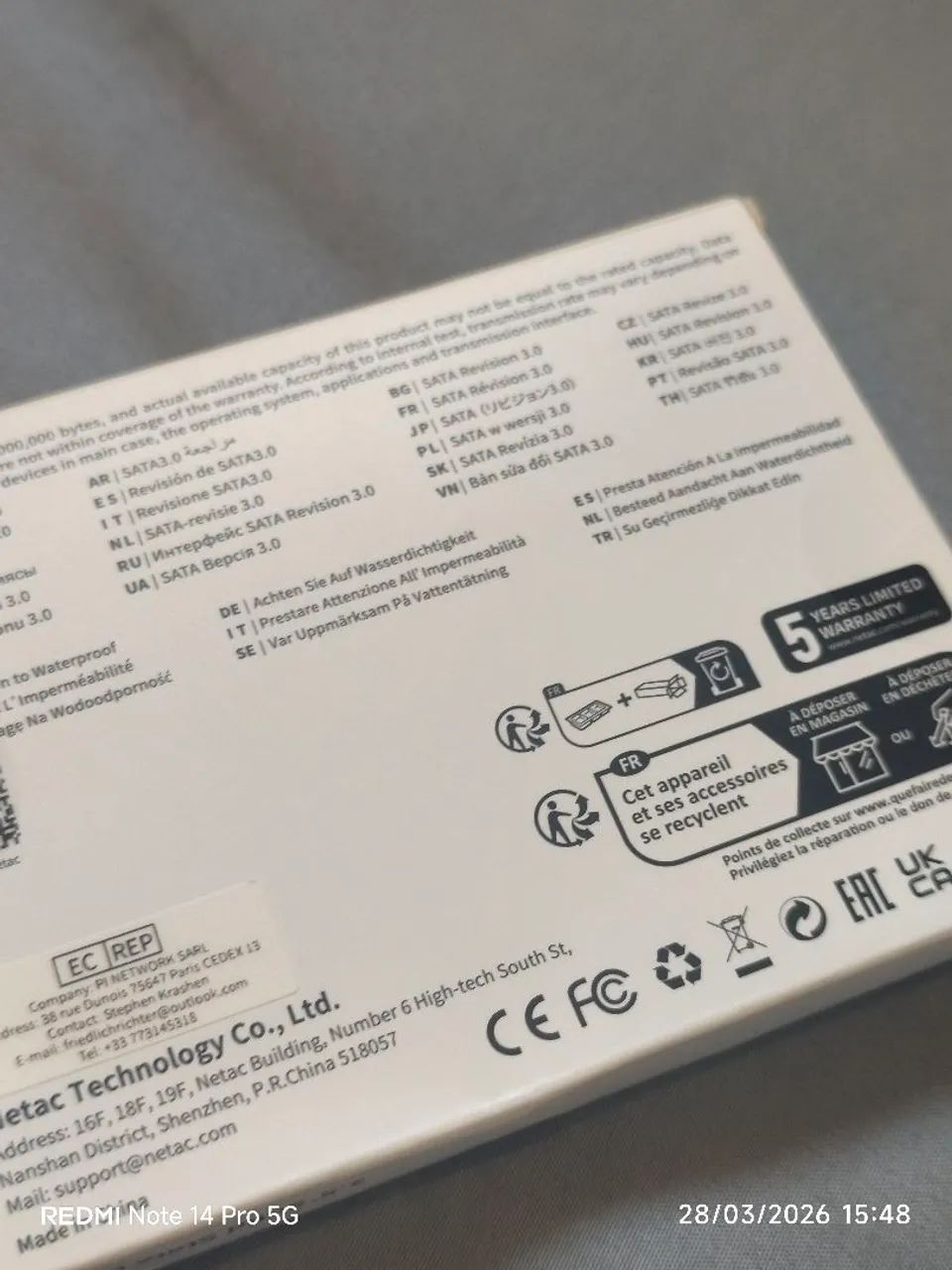 SSD 256GB (LACRADO) - Foto 4