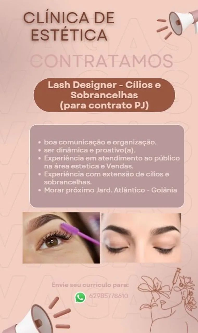 Vaga para Lash