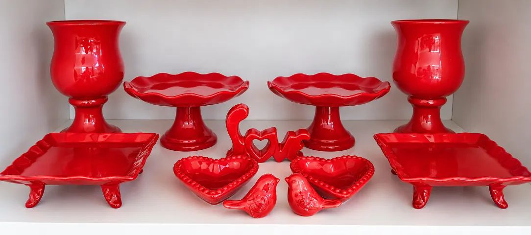 Kit Completo de Decoração para Festas - Boleiras, Vasos e Bandejas - Foto 2