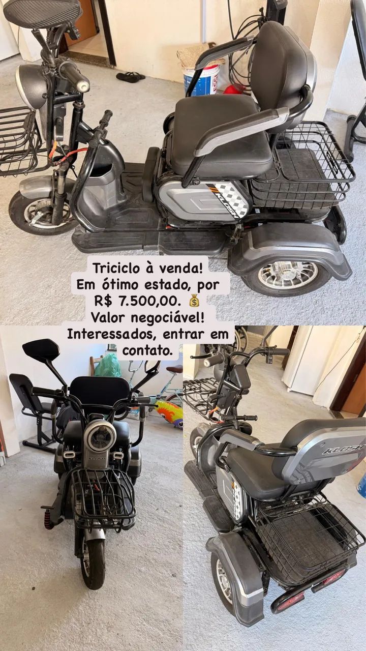 Triciclo elétrico  - Foto 5