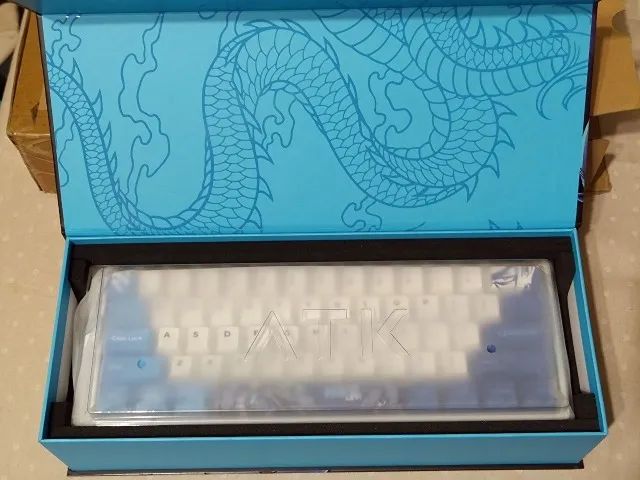 Teclado Magnético Gamer ATK Edge 60HE Leviatan, RGB, Switch TTC RGB Magneto, 60%, Branco - Foto 2