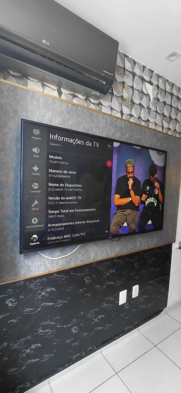 TV LG 55 polegadas smart  - Foto 2