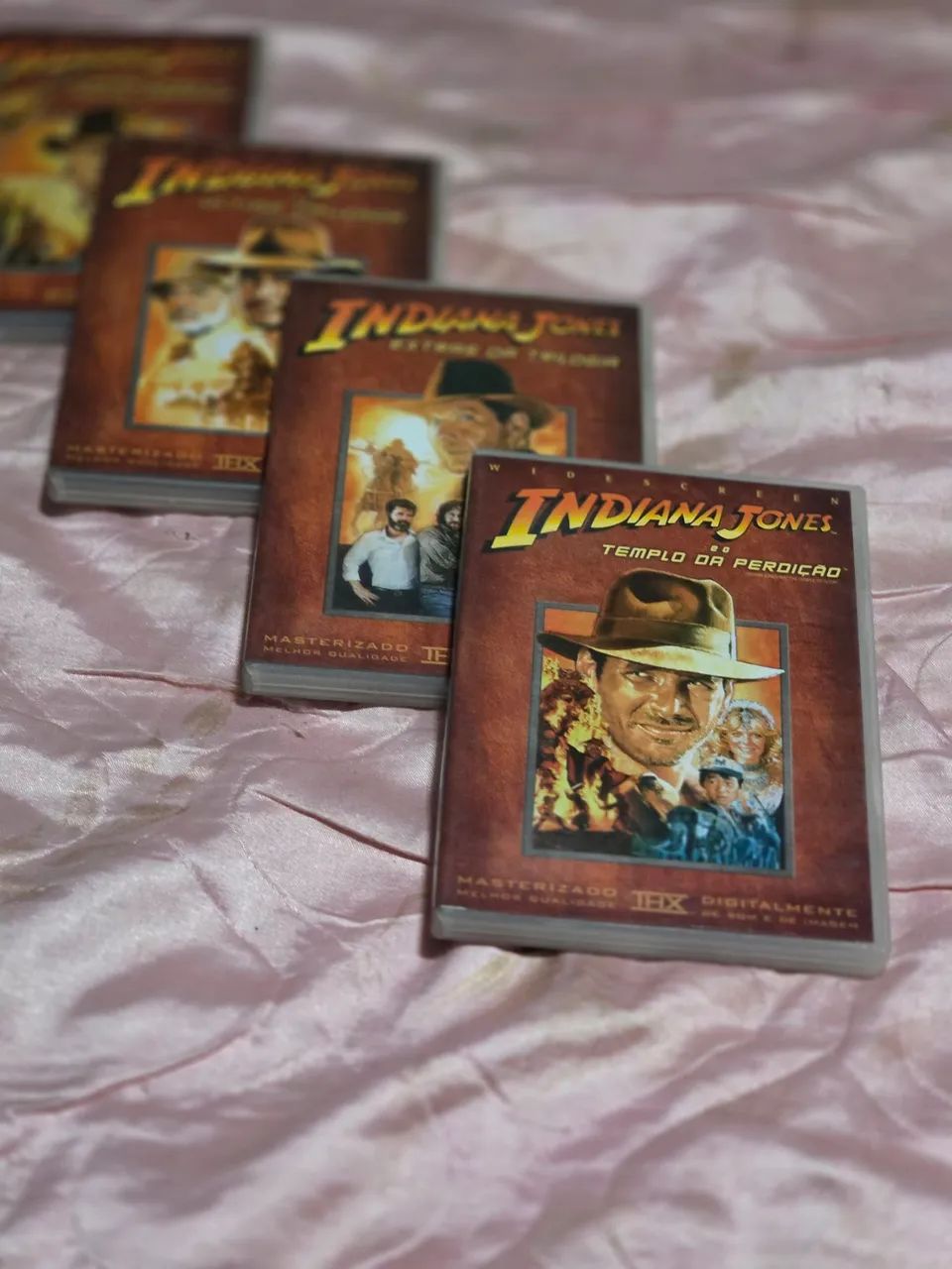 Coleção Indiana Jones completa. 