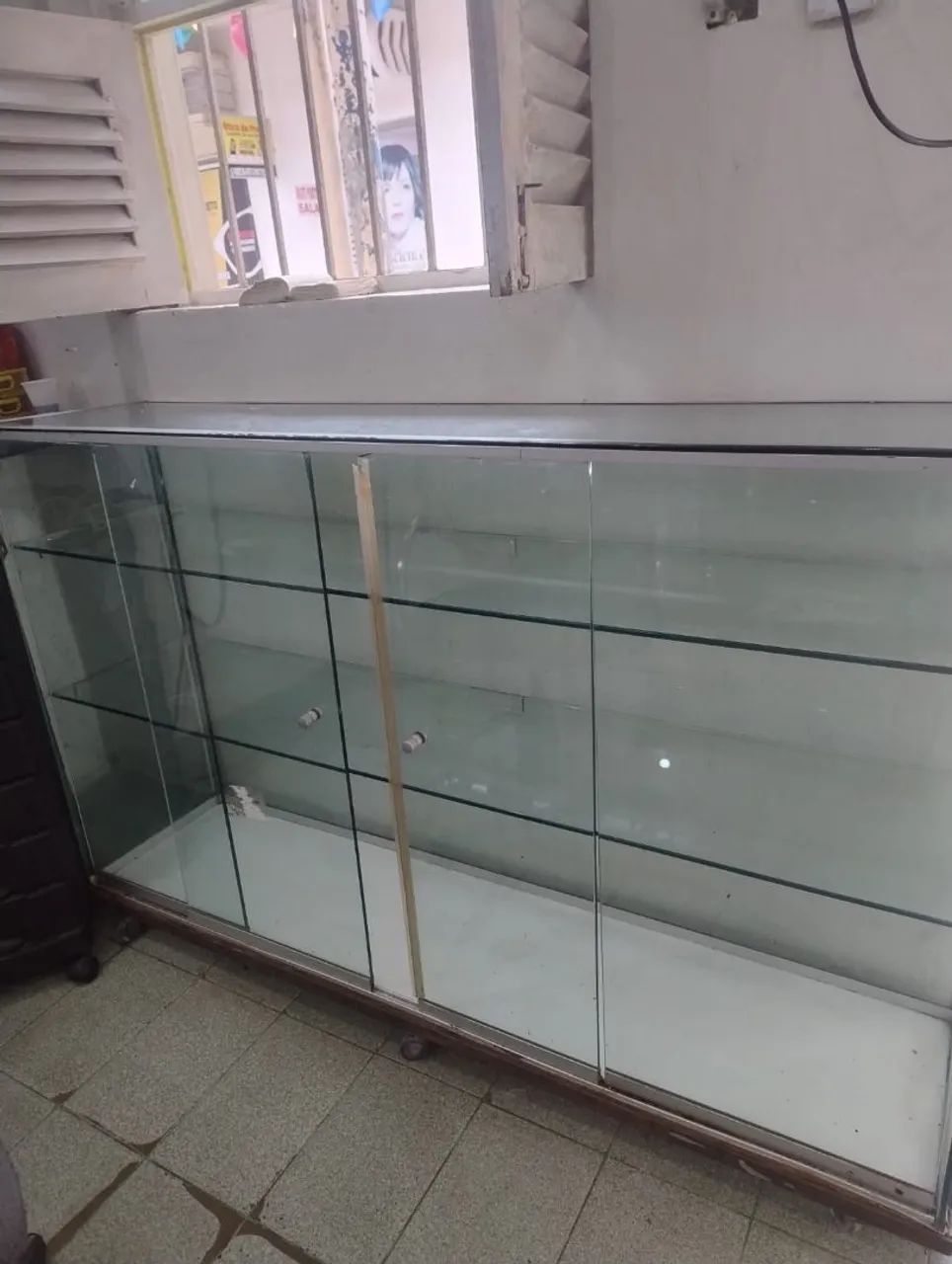 Vitrine de vidro