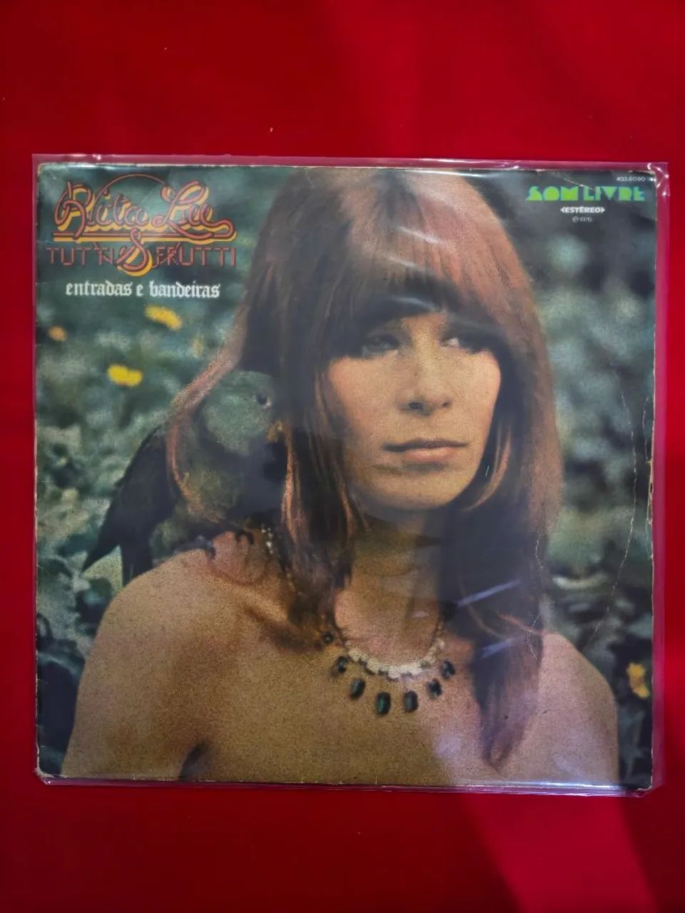 LP Disco Vinil Rita Lee Entradas e bandeiras