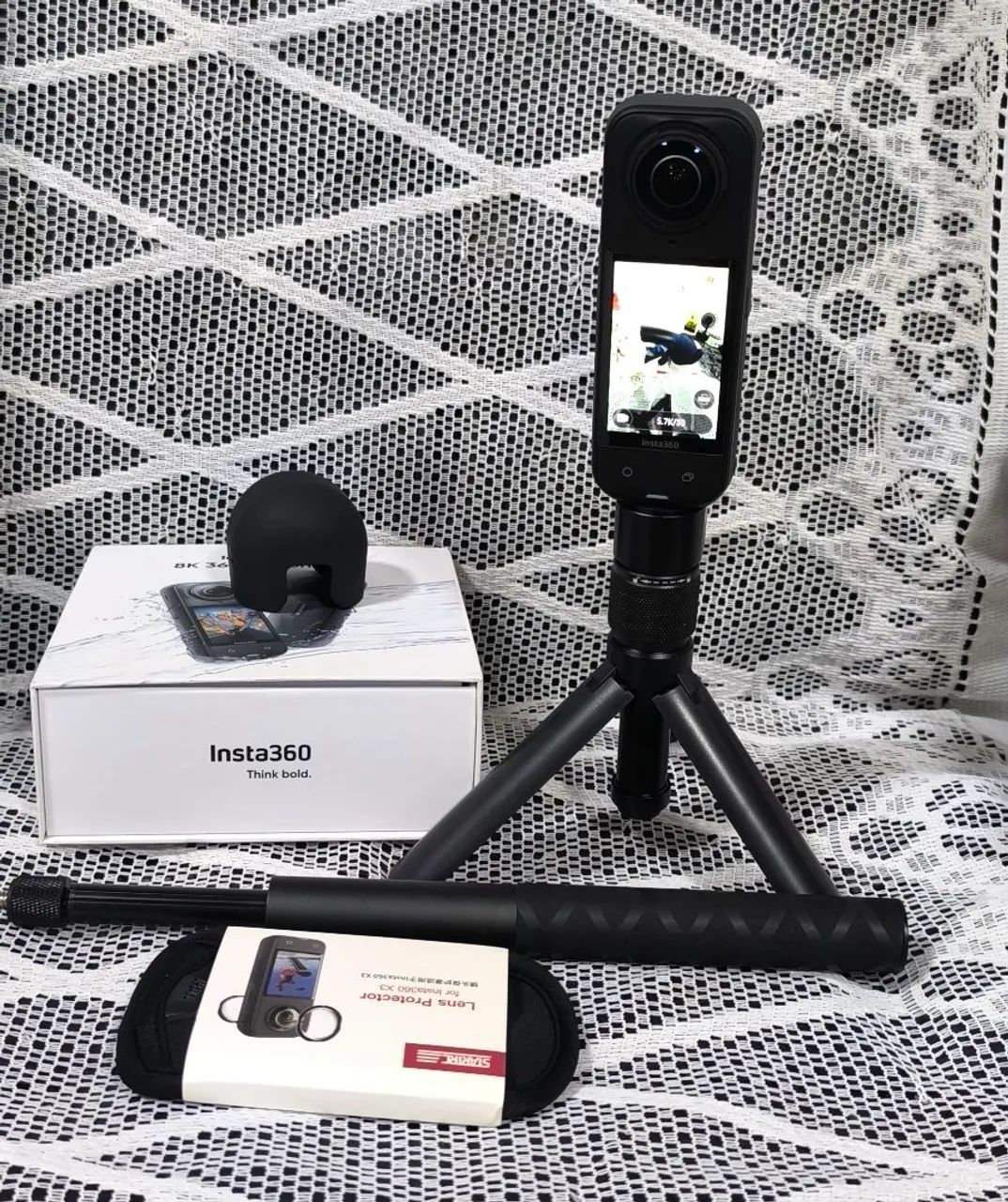 Câmera insta 360 X5 - Foto 3