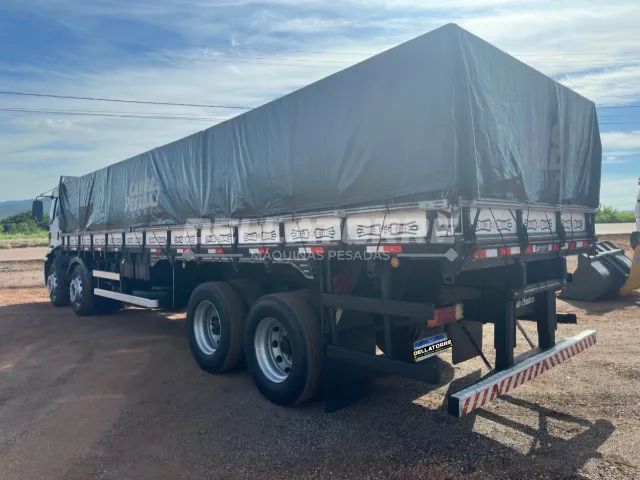 FORD CARGO 2422 2012 BITRUCK GRANELEIRO PNEUS NOVOS - Foto 5