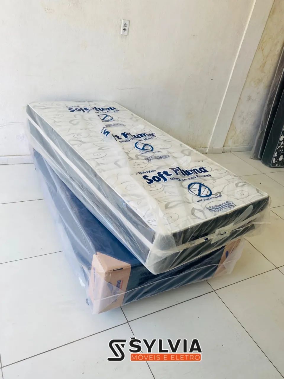 Cama box de solteiro com molas ensacadas  - Foto 4