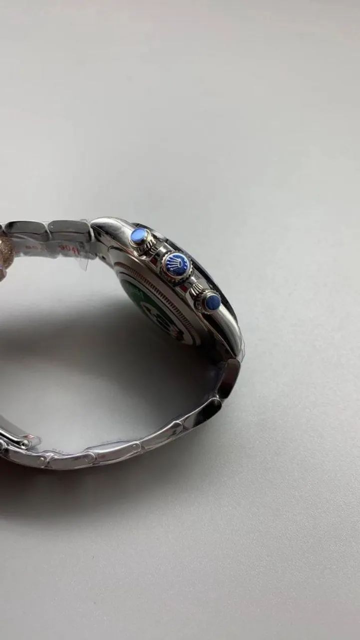 Relógio Rolex Daytona Panda Base ETA completo com caixa envio Imediato  - Foto 4